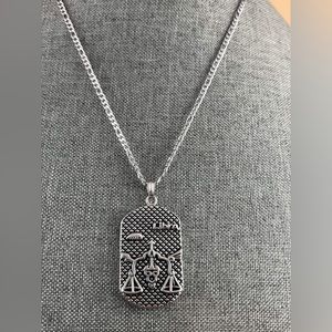 Libra Zodiac Sign Necklace New